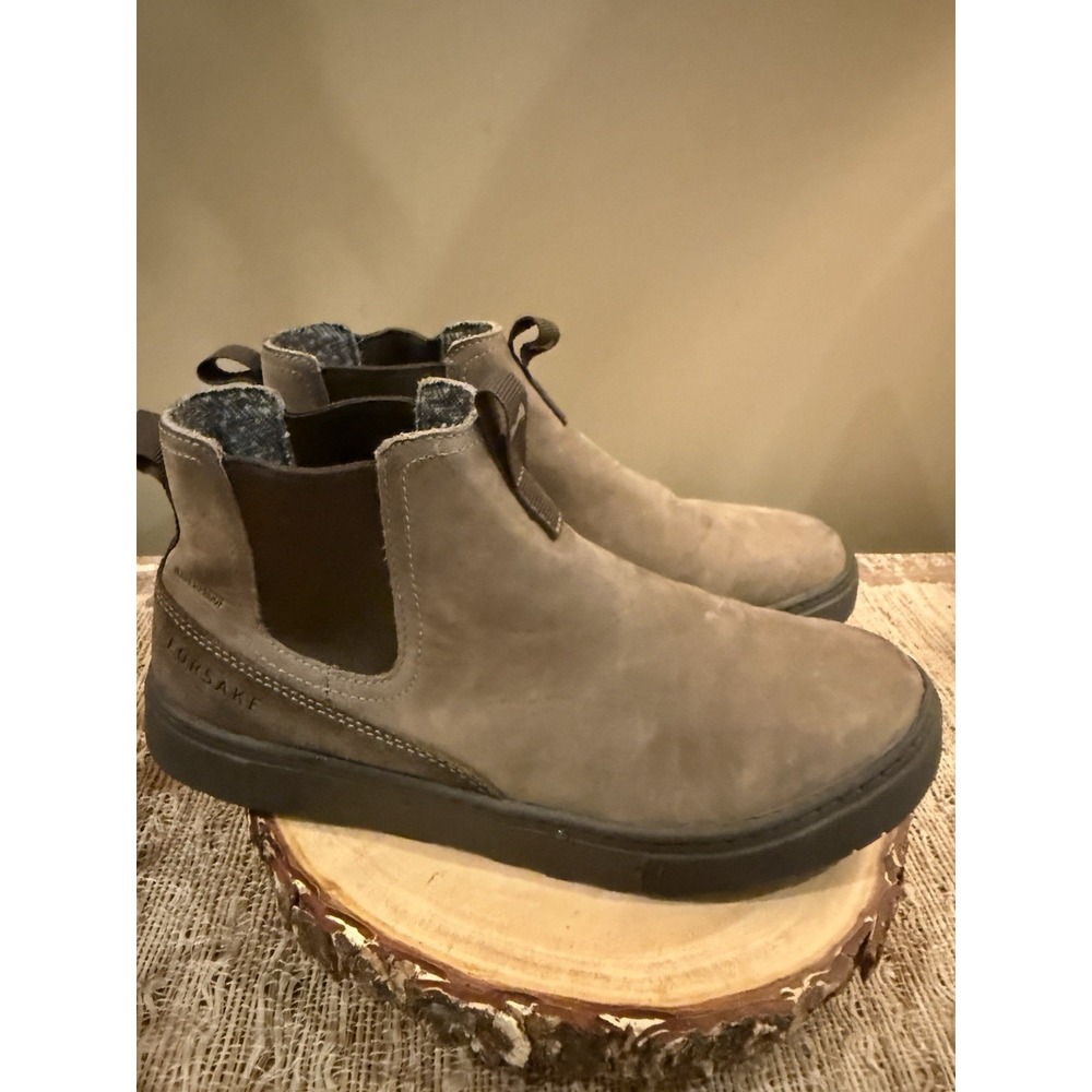 Forsake Womens Chelsea Boots Lucie Sz-8 US Taupe Brown W80021-305